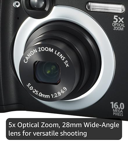 Canon PowerShot A1400 コンパクトデジタルカメラ Amazon.com : Canon PowerShot A1400 16.0 MP Digital Camera with 5X
