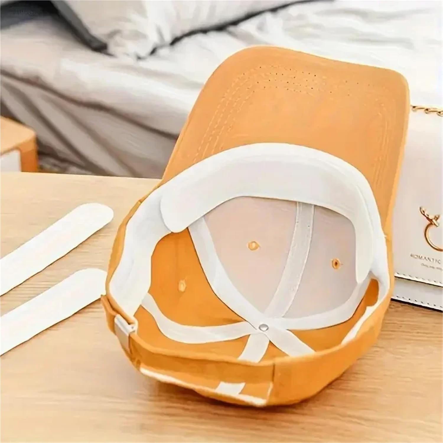 Collar Protectors For Shirts 100pcs Disposable Hat Sweat Pad Adjustable Absorbent Liner