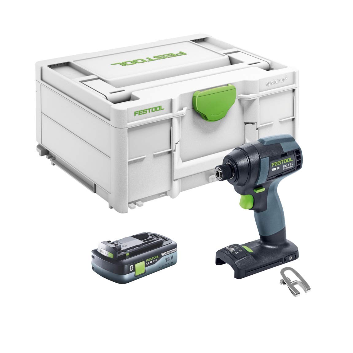 Festool TID 18 Visseuse à Chocs sans Fil - 180 Nm, 3 Vitesses