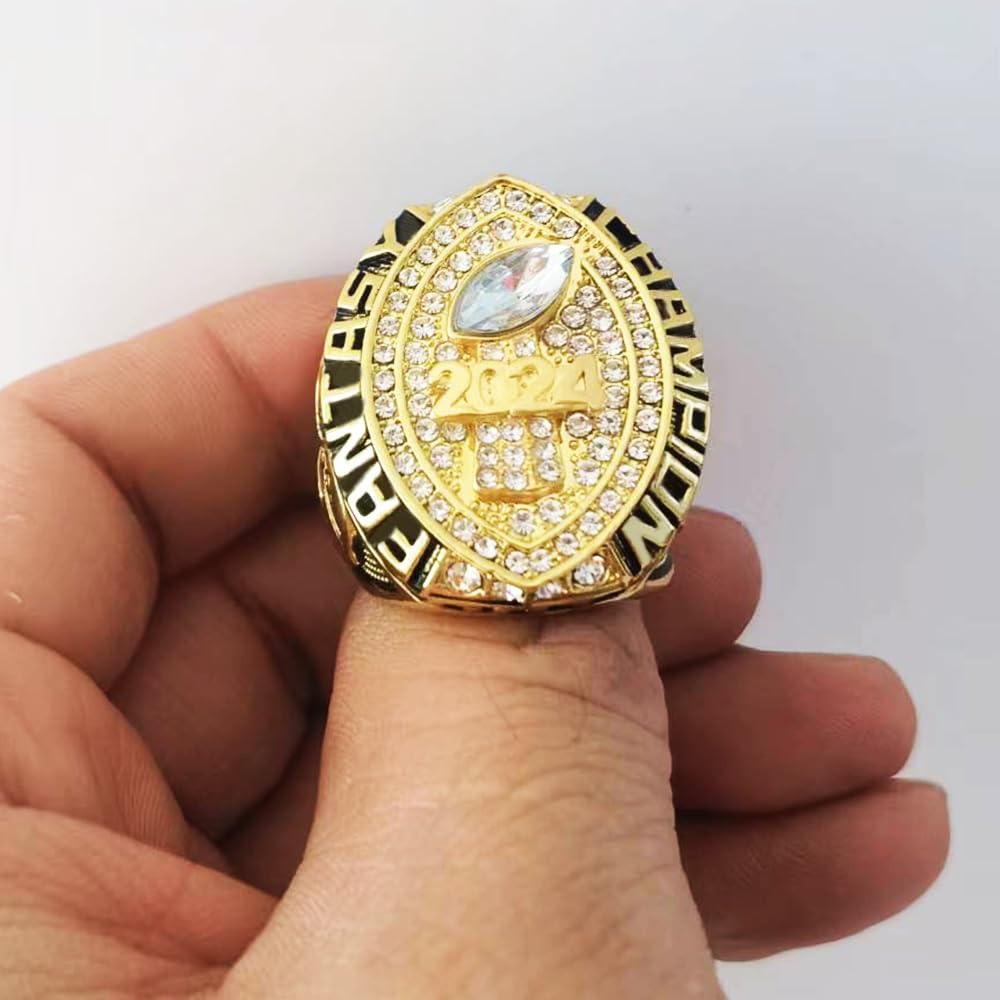 2024 Fantasy Football Championship Ring Award Preis Sportsieger FFL Champion Ring