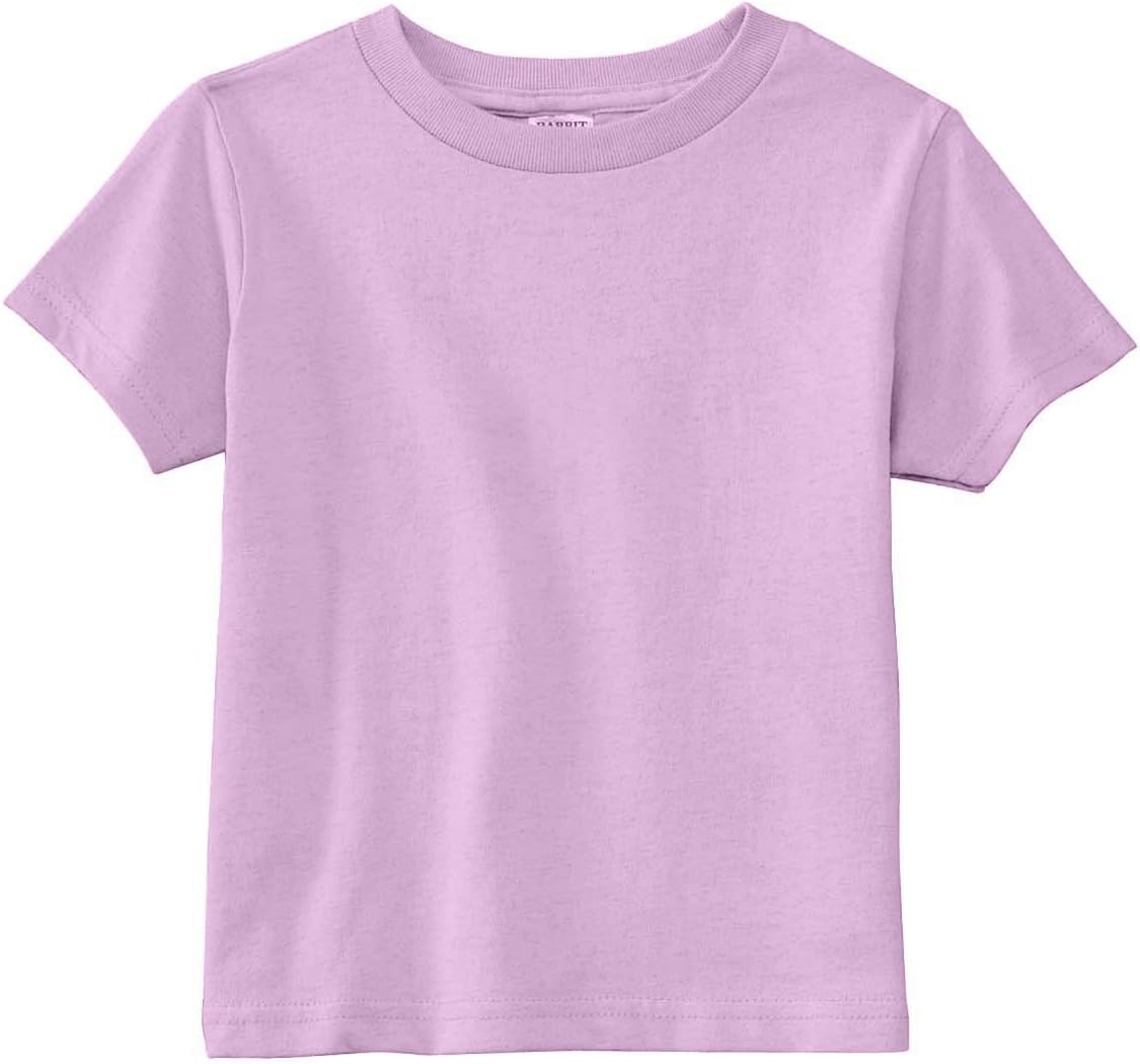 Rabbit Skins 5.5 oz Little Kid Short-Sleeve T-Shirt, 3T, Brown - Image 2