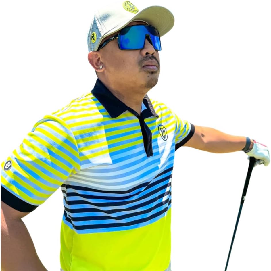 BOOYAA Golf Shirts for Men | Moisture-Wicking Performance Polo – Short Sleeve Athletic Fit - Image 2