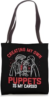 Puppeteering Puppetry Gear Supplies Ventriloquist Puppets Tote Bag