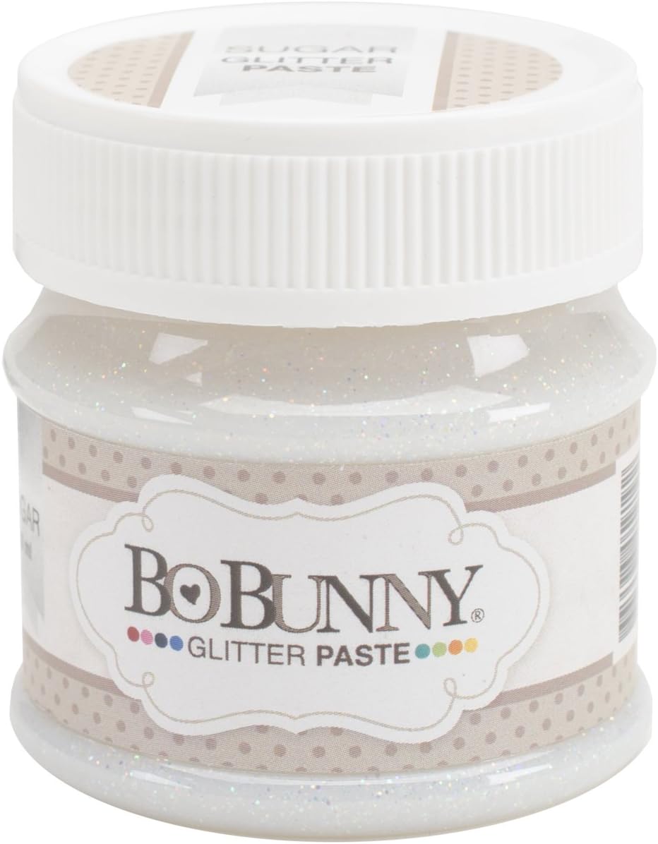 Bo Bunny Double Dot Glitter Paste 50ml, Sugar