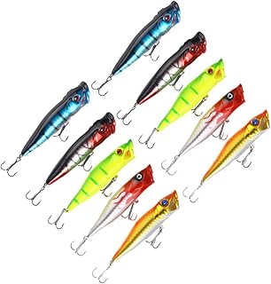 Unomor Bass Hard Baits Bass Fishing Lure 10pcs Saltwater Fishing Lures bass Fishing Lure Fishing Supplies Hard Bait Fake Bait Striped bass