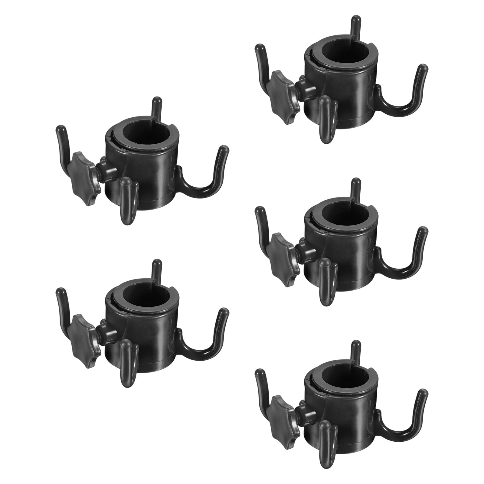 Woedpez Black Umbrella Hanging Hook 4 Claws Hooks Beaches Accessories Towels Camera Bags Clothes Hanger Beaches Accessories Towels Camera Bags Clothes Hanger