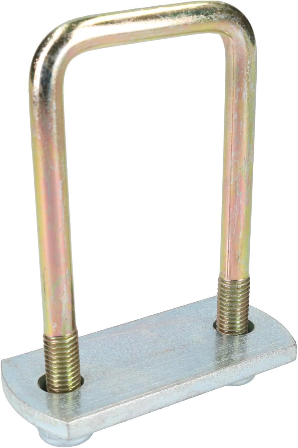 M10 50mm x 100mm U-Bolt N-Bolt 1 PAIR with Plates and Nuts HIGH TENSILE UBR06/08