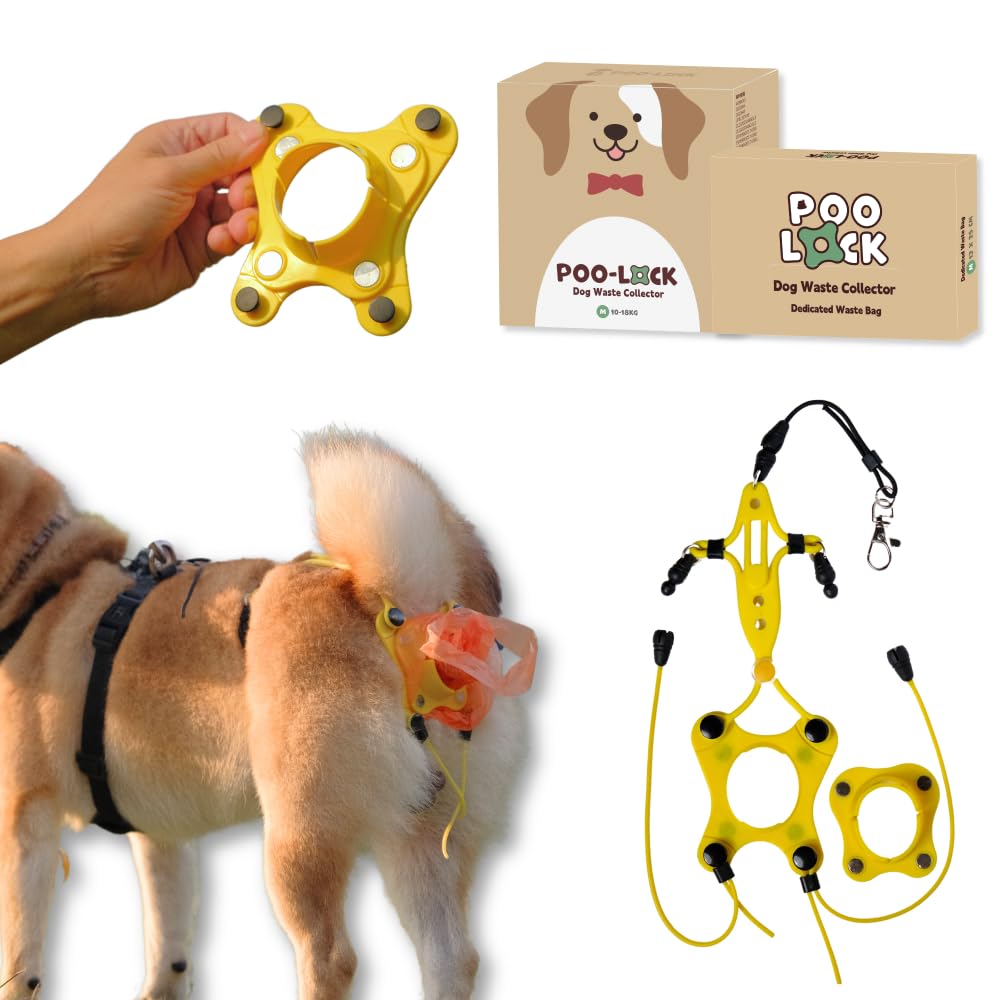 Amazon.com : POO-LOCK Exclusive Magnetic Hands-Free Dog Poop