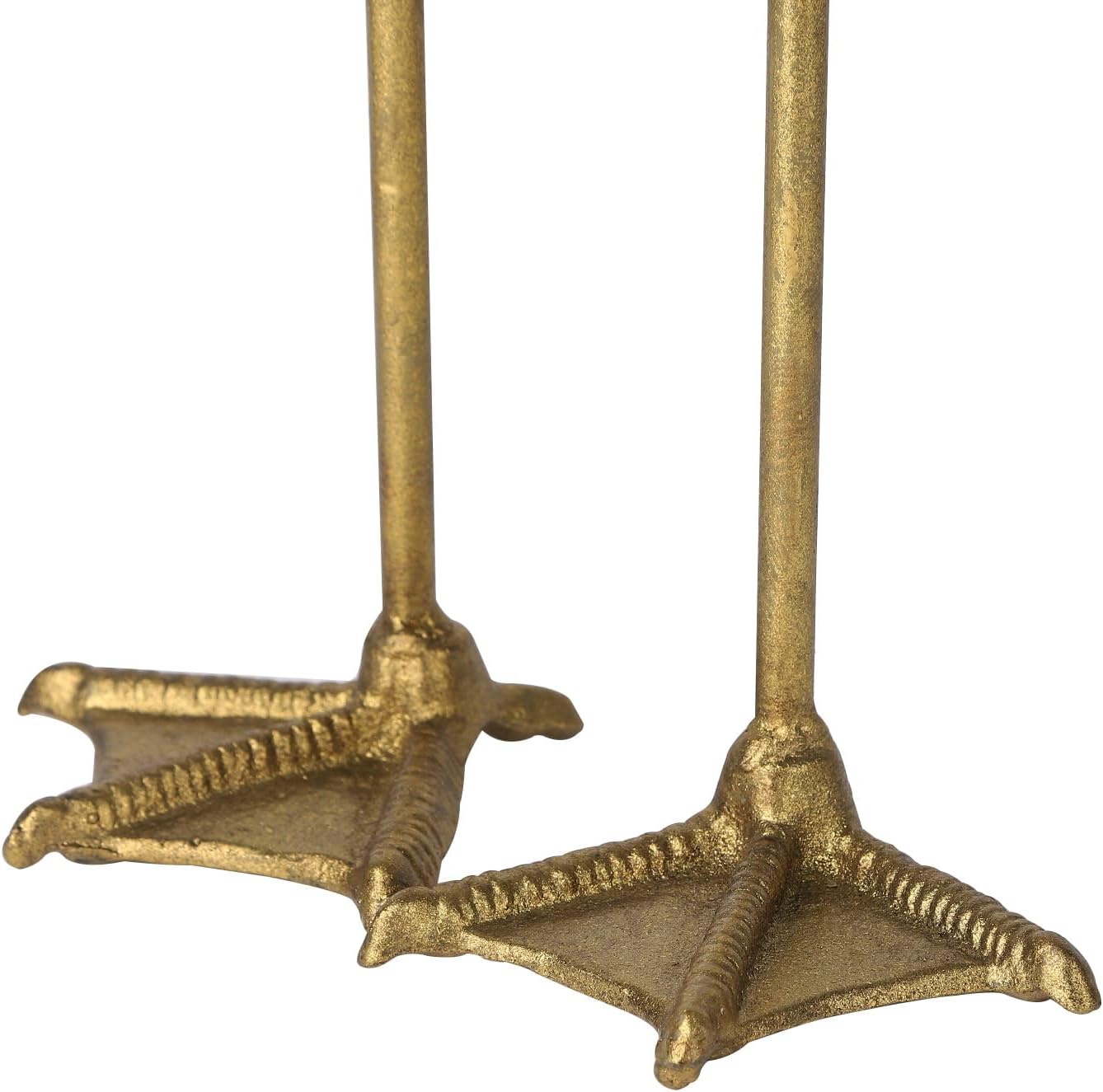 NIKKY HOME Flamingo Duck Paw Gold Picture Frame 5x7 with High Definition Glass for Table Top Desktop Display, Hawaiian Tropical Theme Elegant Gift Photo Frames for Family Friend Kid