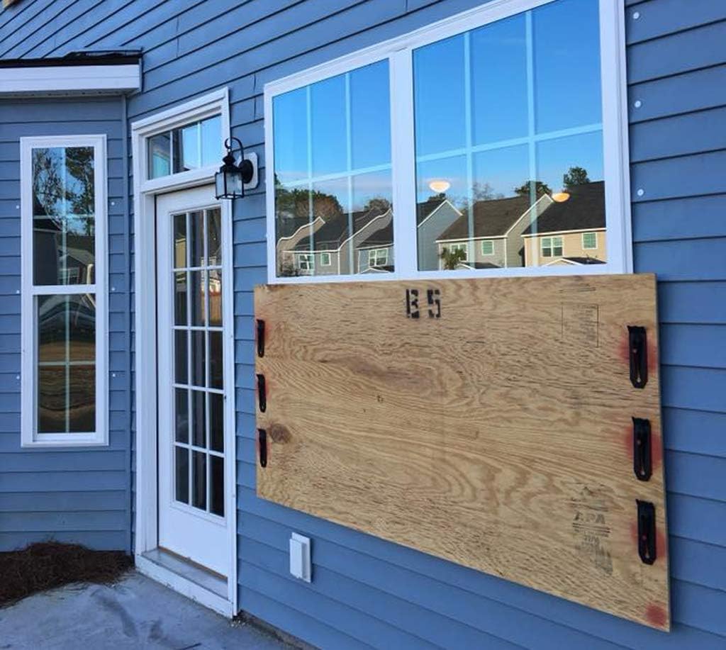 Plyfastner Plus Hurricane Window Fastener BoardUp Clips, Fits 1/2