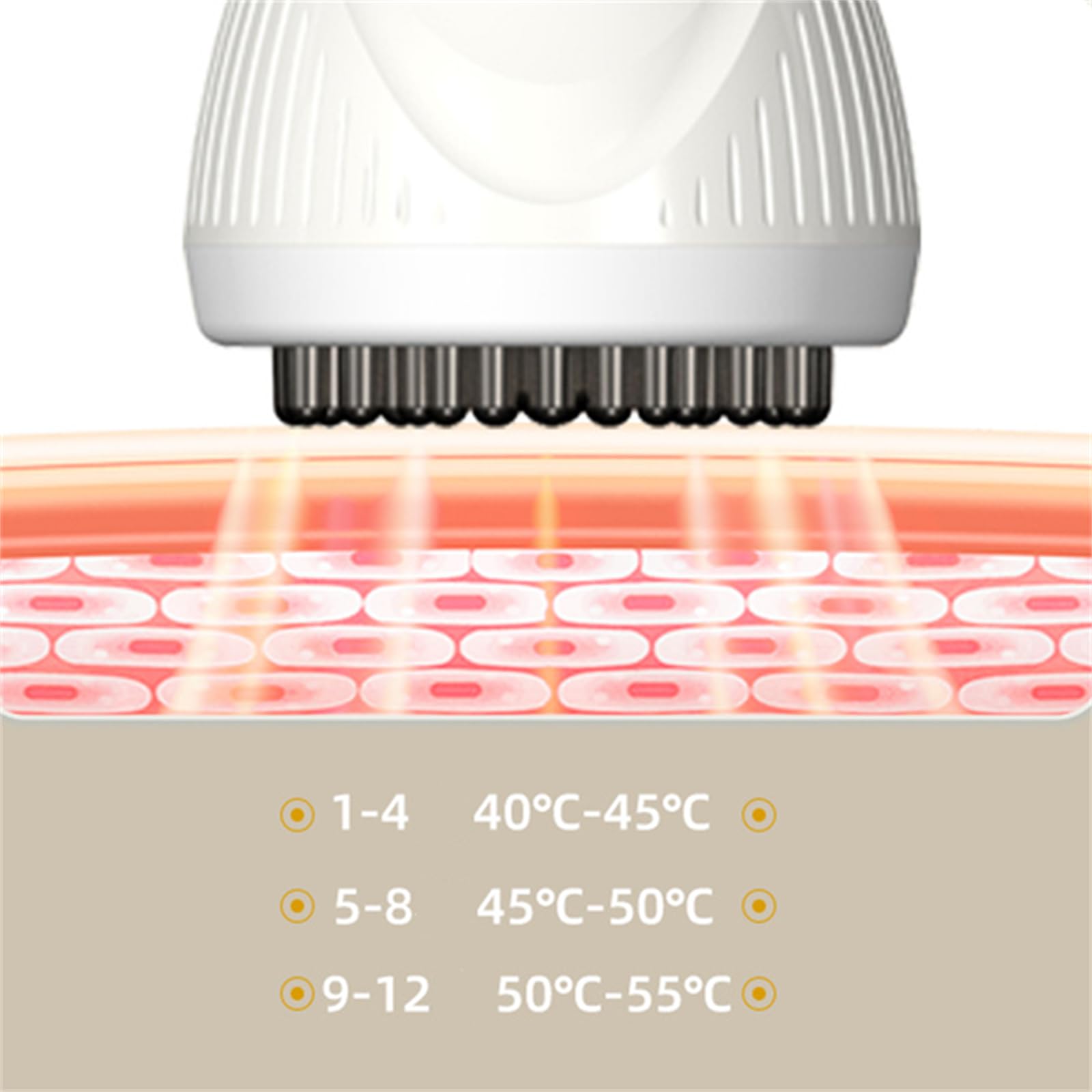 Gua-Schockwellen-Massagegerät - Ihr Begleiter für Schmerzlinderung zu Hause und unterwegs Mini Massagegerät mit Vibrations und Heizfunktion für Nacken, Rücken, Füße und Hände
