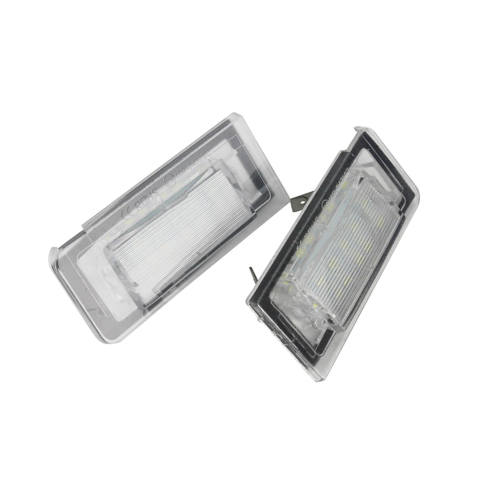 Lámparas luz matrícula auto con 18 SMD LED de alta luminosidad pack 2 luces coche para TT MK1