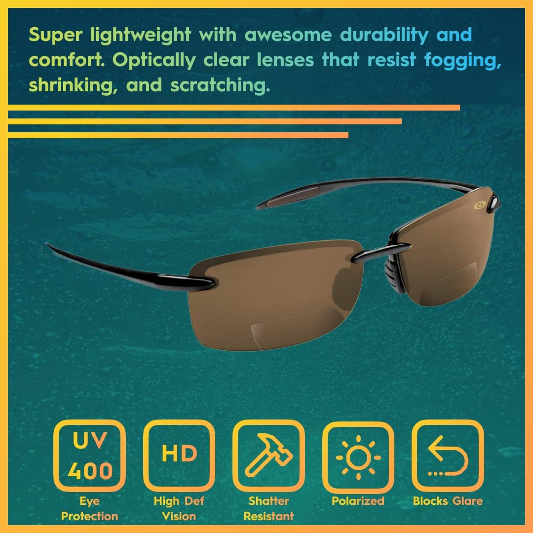 Flying Fisherman Cali Polarized Sunglasses with AcuTint UV Blocker for Fishing and Outdoor Sports