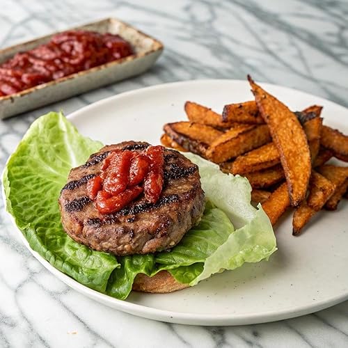 Vista 17 de Yo Mama's Foods Keto Buffalo - Salsa para salsa, marinada y ala, paquete de (2) – Bajo cero carbohidratos, sin azúcar añadido, Whole30, Paleo, sin