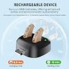 JINGHAO Noise Amplifier Sound Amplifier for Behind Ear - Ear Enhancer High Quality Surround Noise Support USB Charging Station