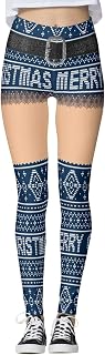 Ropa Yoga Mujer Ancho Leggings de Yoga de Navidad para Correr Fiesta Personalizada Pantalones de Papá Noel Pilates Muñeco de Nieve Pantalones para Mujeres Pantalones De Yoga Mujer Grandes