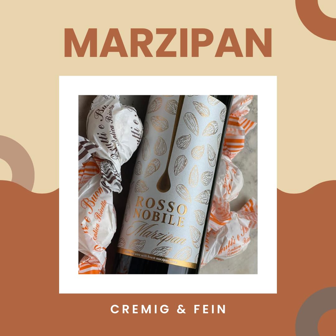 Weinpaket „Süße Versuchung“ | 12x Aromatisierte Weine | 3x Rosso Nobile Cioccolata, 3x Vaniglia, 2x Nougat, 2x Cherry & 2x Marzipan | Für Liebhaber süßer Aromen | 12x 750ml