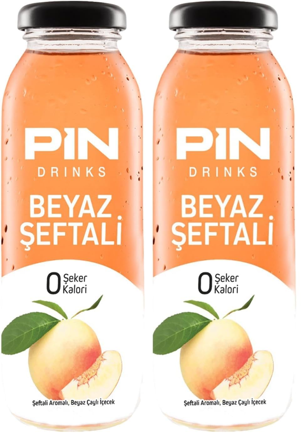 PIN Beyaz Şeftali Bitki Çayı 250 ml 2li paket