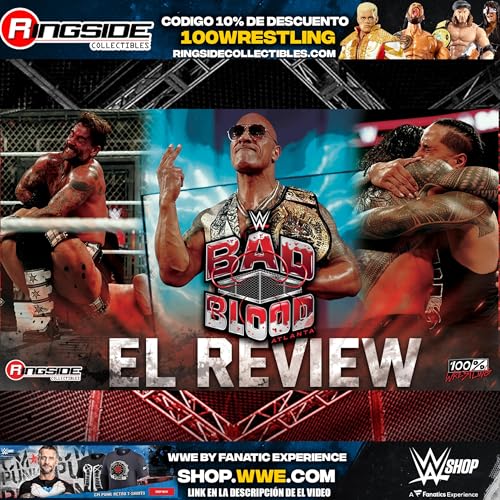 WWE Bad Blood Review: Punk vs McIntyre BLOODY CLASSIC, The Rock Returns! Podcast Por  arte de portada