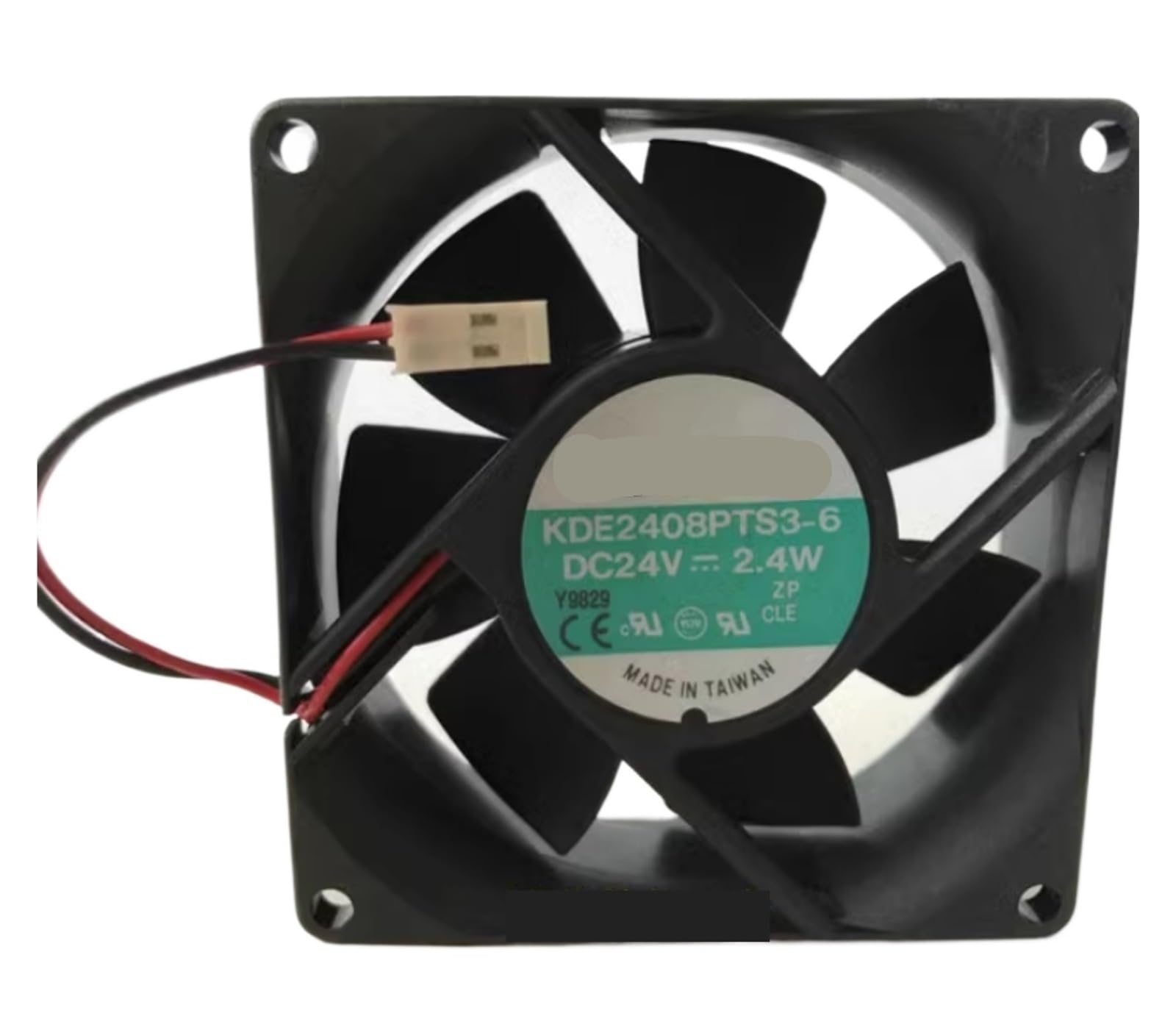 Ventilateur inverseur à deux fils 8025 KDE2408PTS3-6 24V pour boîtier