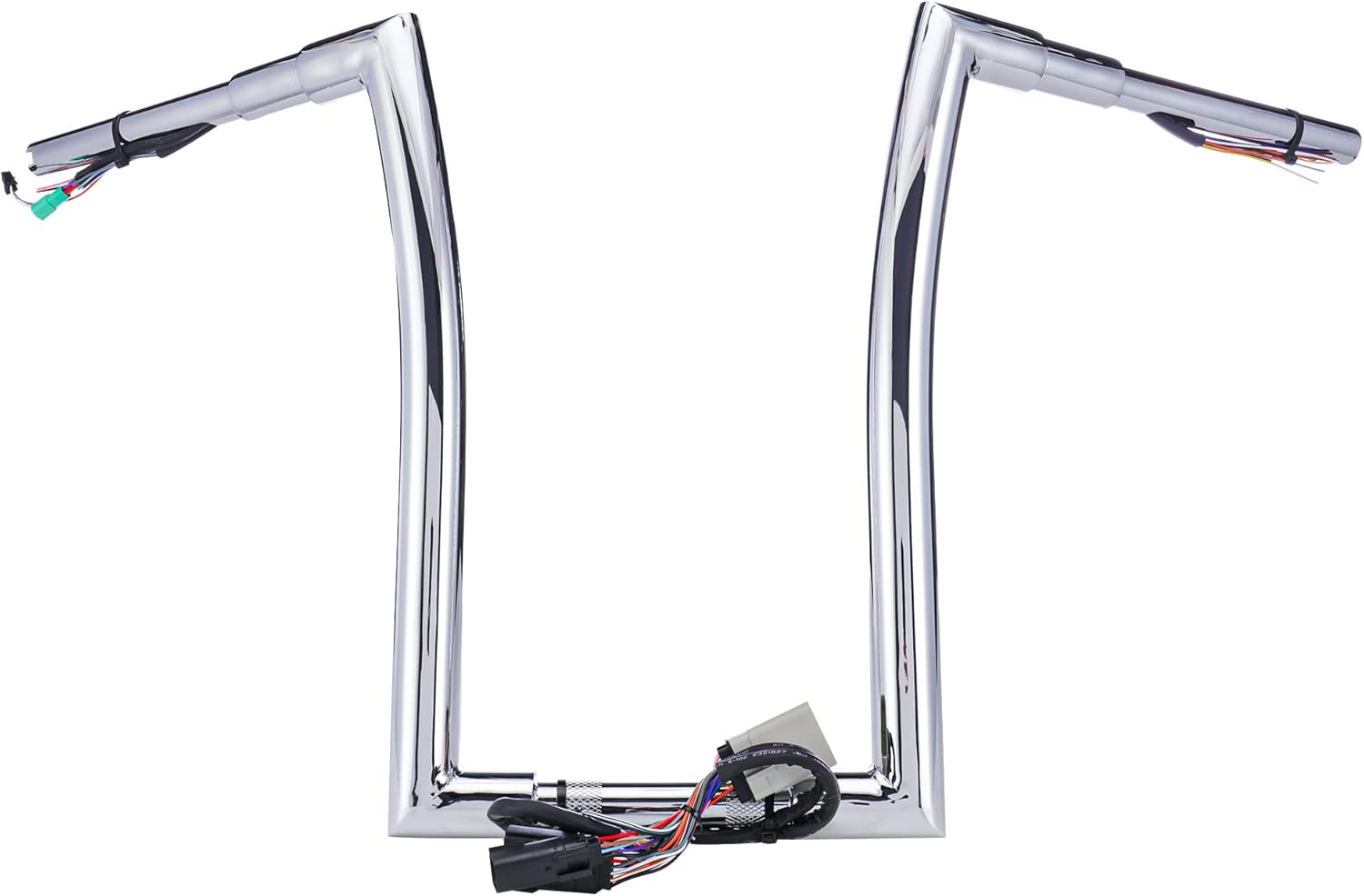 MoKitDora Road Glide Prewired Handlebar 16" Rise 11/2