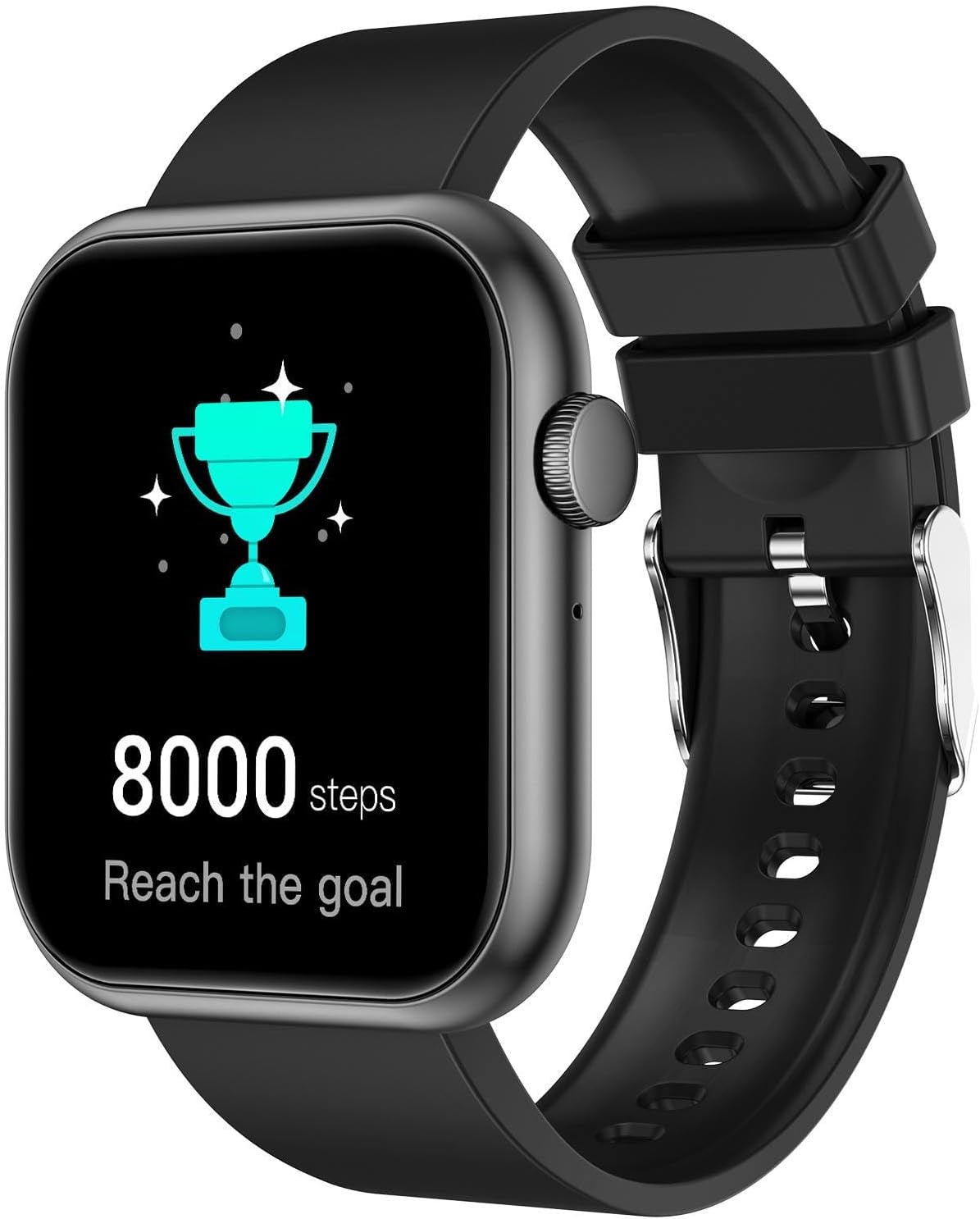 Joberio Orologi intelligenti da uomo | Orologio intelligente per monitoraggio ossigeno nel sangue | Orologio sportivo con schermo HD da 2 pollici, contapassi Smartwatch con modalità multi sport Joberio Orologi intelligenti da uomo | Orologio intelligente per monitoraggio ossigeno nel sangue | Orologio sportivo con schermo HD da 2 pollici, contapassi Smartwatch con modalità multi sport