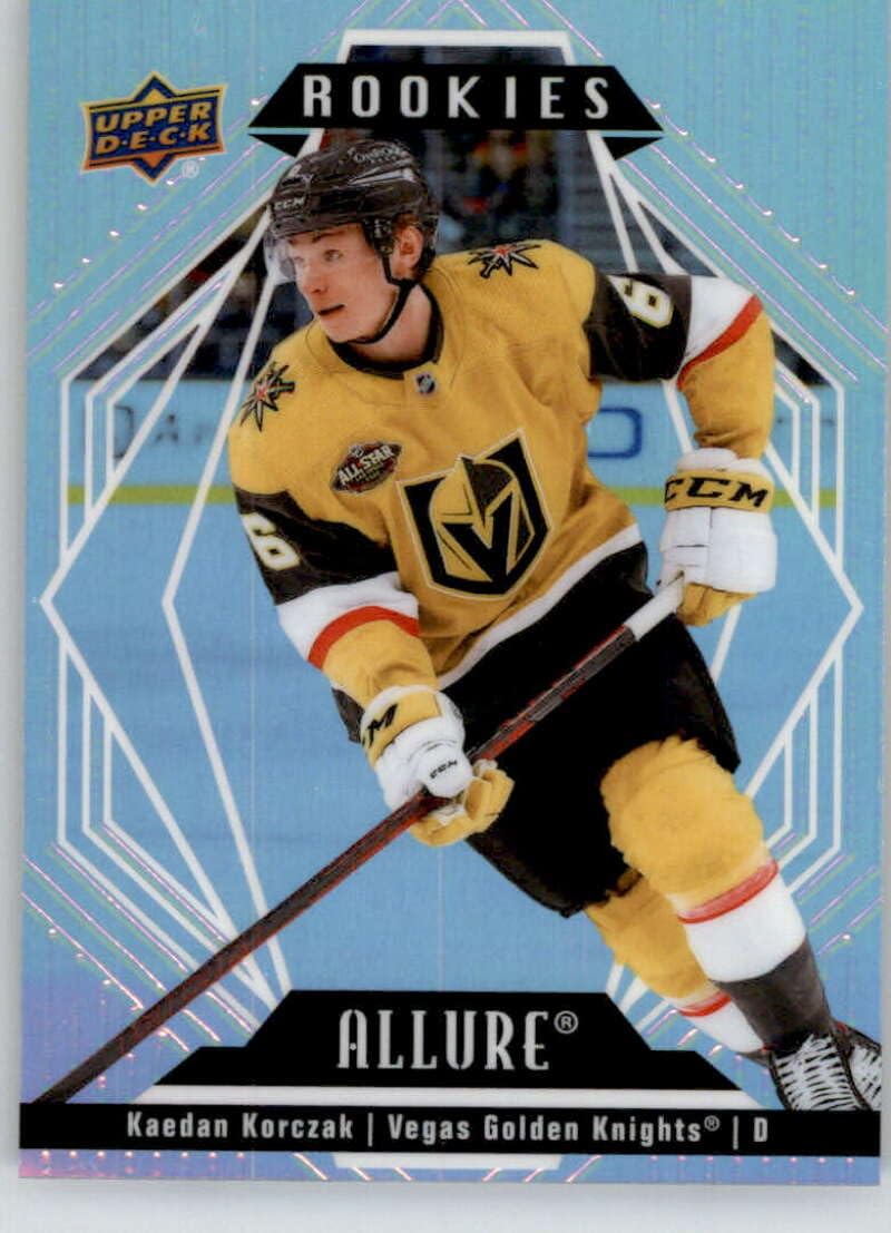 Amazon.com: 2022-23 Upper Deck Allure #123 Kaedan Korczak Vegas