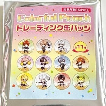 Amazon.co.jp: カラフルピーチ のあ トレーディング 缶バッチ セブン