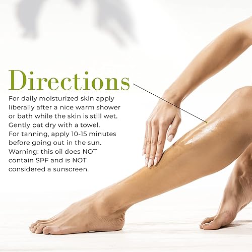 Miniatura 4 de Sunset Elixir: tu pasaporte a una experiencia exótica de bronceado al aire libre - Enriquecido con vitamina E, aceite de almendras dulces para la