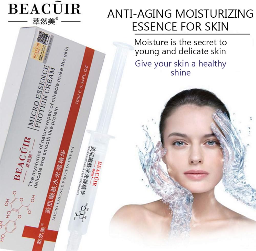 BEACUIR Anti-aging Micro Essence Protein Cream Collagen Crean Moisturizing Natural Beauty Elastic Skin 10ml
