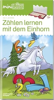 miniLÜK: Vorschule/1. Klasse - Mathematik Zählen lernen mit dem Einhorn (miniLÜK-Übungshefte: Vorschule)
