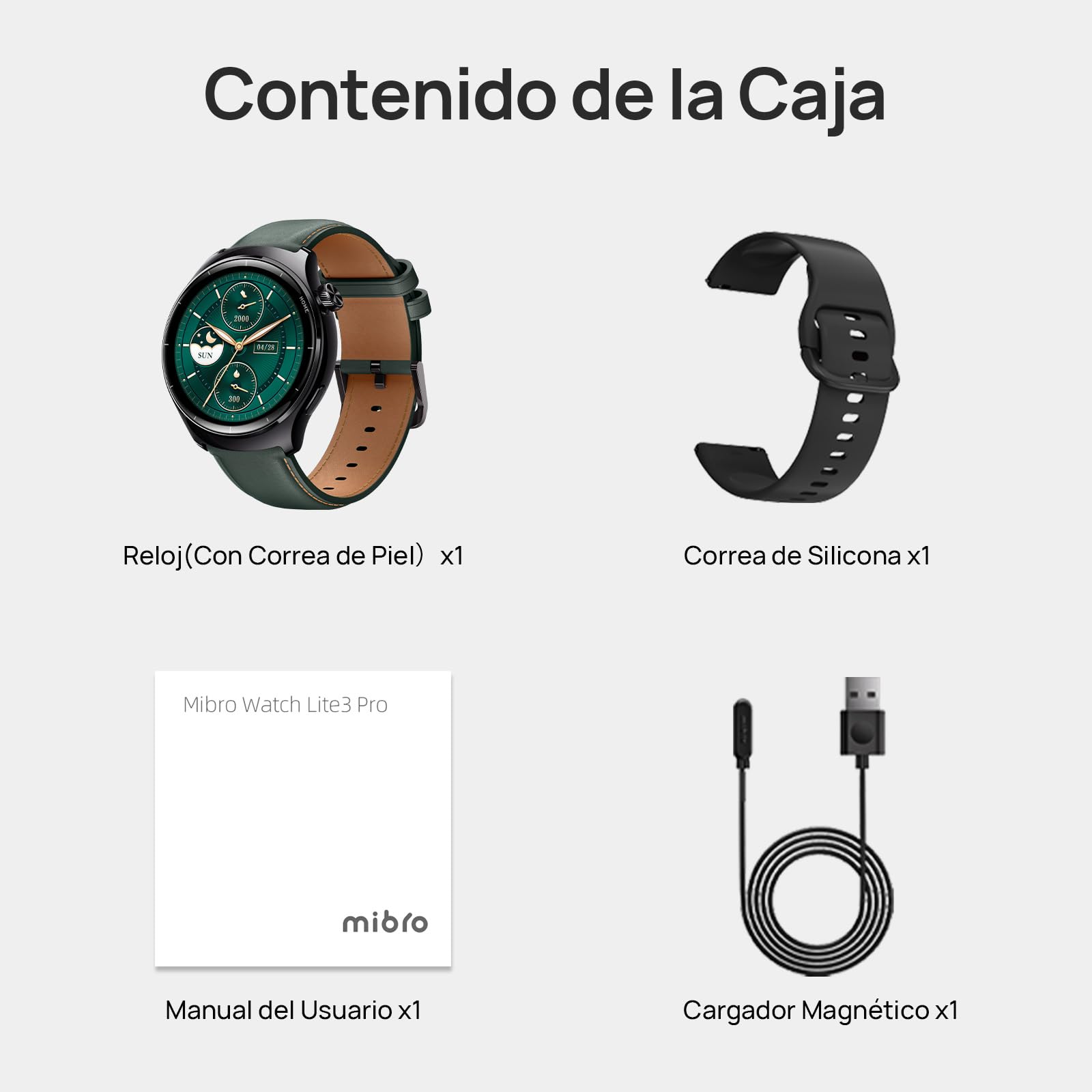 Mibro Watch Lite3 Pro Reloj Inteligente Hombre Mujer con GPS, 1.32'' Smartwatch con Llamadas Bluetooth, Impermeable 5ATM, AOD, Pulsómetro, SpO2, Monitor Sueño, Smart Watch para iOS Android (Negro)
