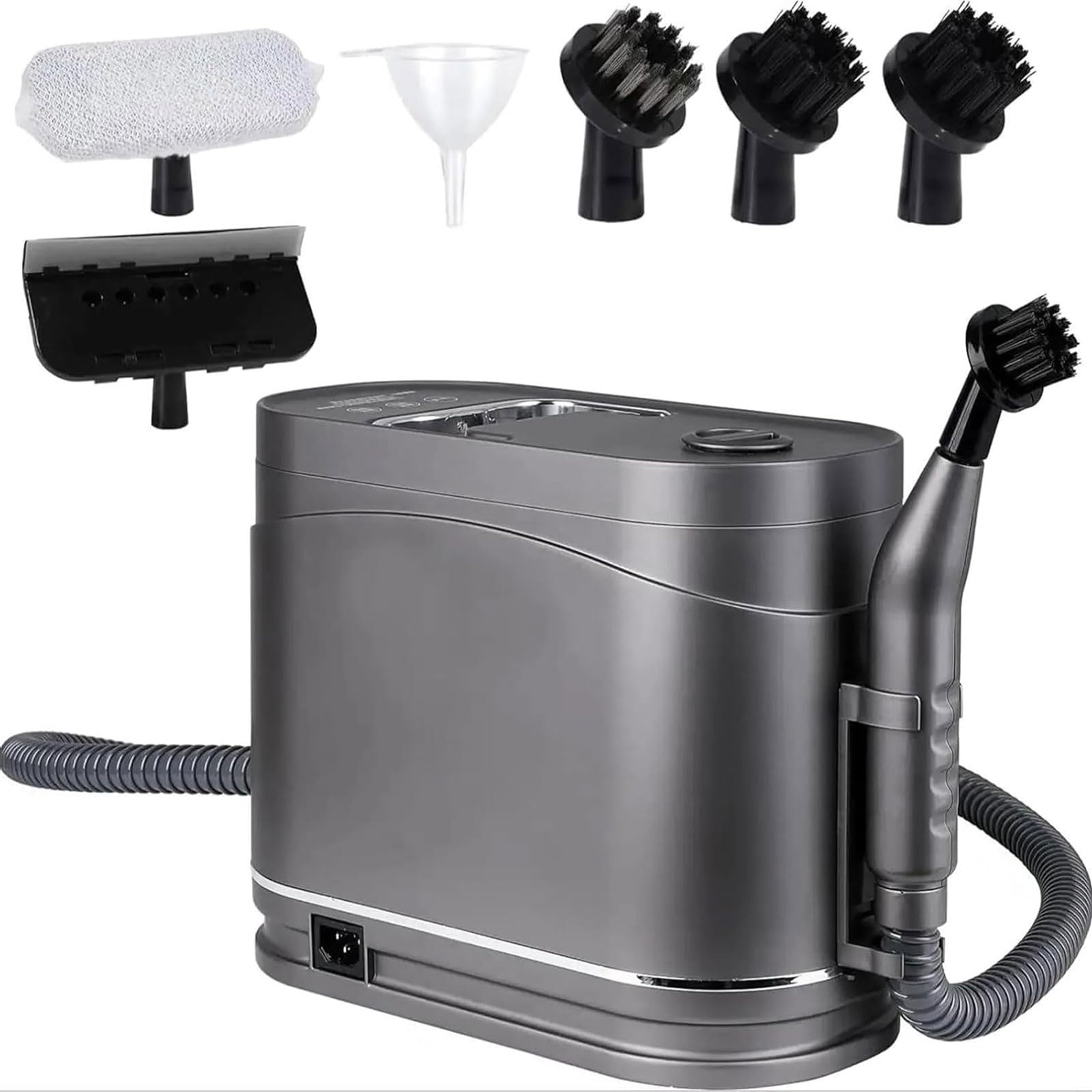 Amazon.co.jp : 掃除用スチーマー、1500W多機能スチームクリーナー、2