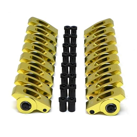 Assault Racing Products ARA3501538 Small Block Chevy Polylock Aluminum Rocker Arms 1.5 Ratio 3/8 Stud SBC