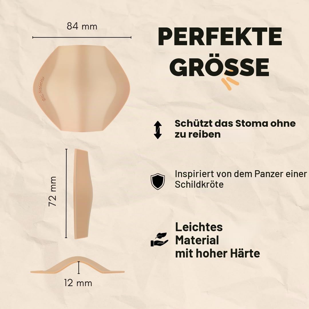 SIIL Stomagurt für Männer + Stoma Protector Guard | Kolostomie Stomabeutel Abdeckungen für Sport | Ileostomiegürtel | Stomabeutel Abdeckung | Stoma Wrap Bauch | Made in Europe (XL)