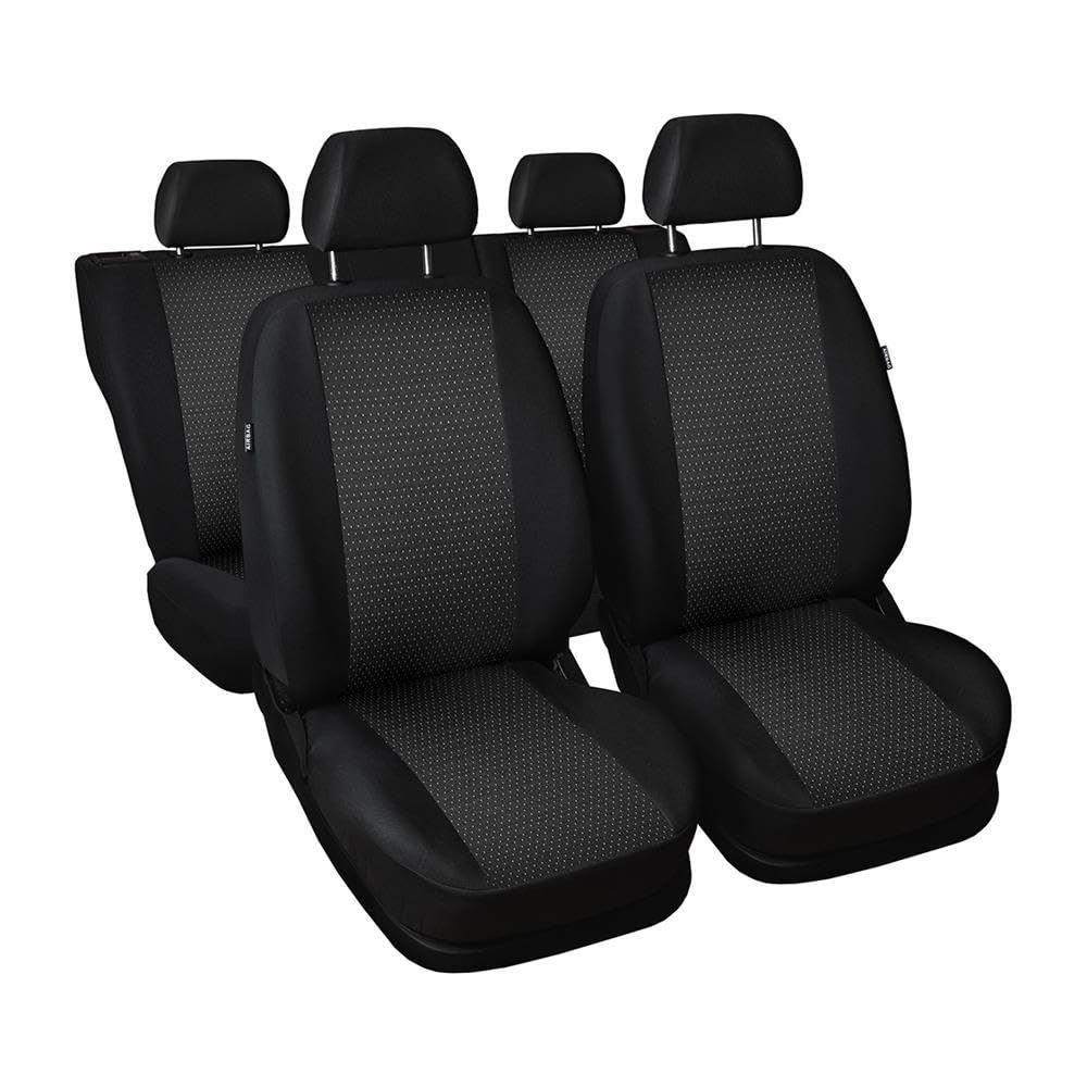 Mossa Housses de siège sur Mesure adaptées pour Dacia Duster II SUV (2017-2024) - Housse Siege Voiture - Couverture Siege R1