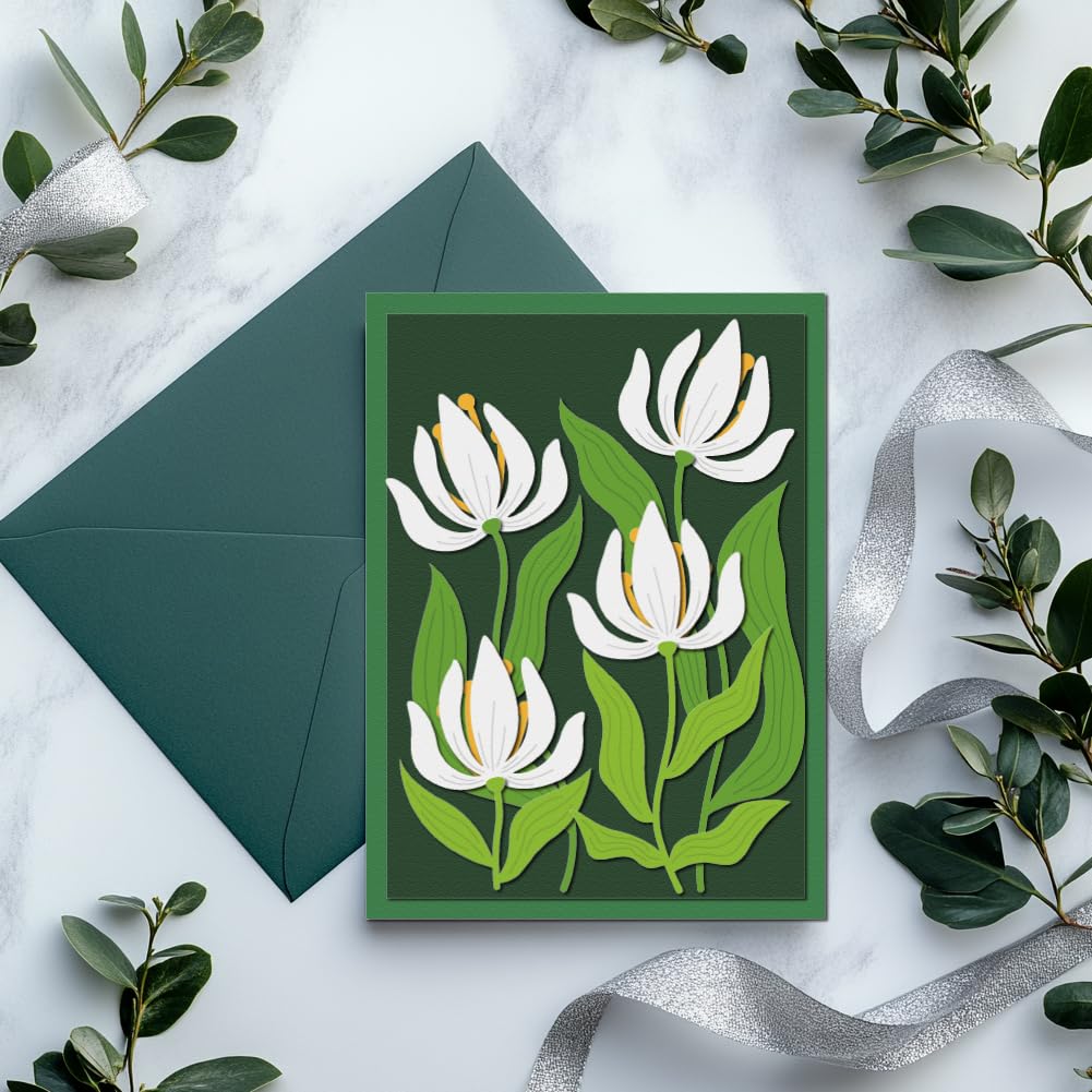 MAYJOYDIY Matrices De Découpe En Métal Avec Cadre En Forme De