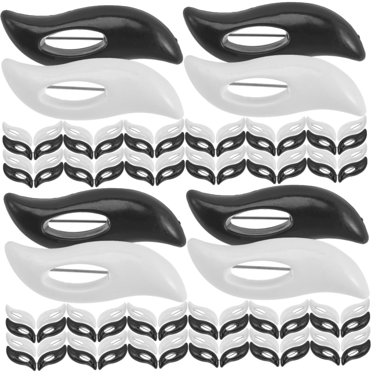 120pezzi Spille Di Sicurezza Per Spille Colorate Per Abbigliamento e Scarf Brooch Sicure e Pratiche Per Pannolini e Del Misto