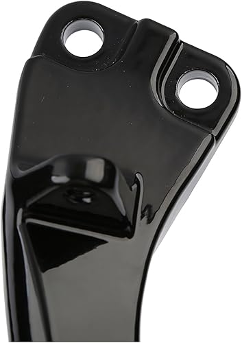 Miniatura 4 de Kit de soporte de clavija de pie de pasajero negro para Harley Dyna Super Glide Street Bob 2006-2017 (reemplaza OEM # 50210-06)