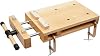 Portable Workbench Hard Woodworking Vise for Workbench, Desktop Work Table Work Bench with G-Type Fixing Clips and Limit Blocks, for Home, Woodworking Studios, Fixed for Processing Wood