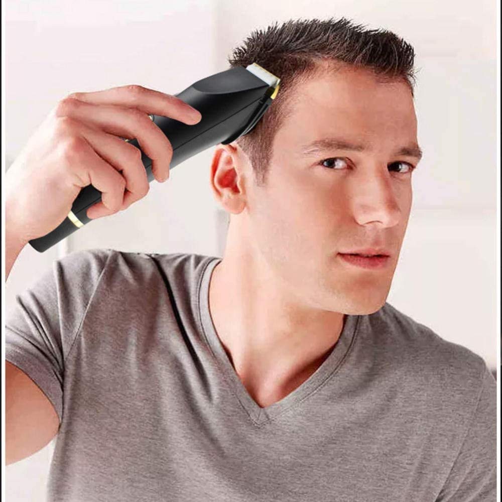 Clippers per Capelli da Uomo, Clippers per Capelli Cordless per Uomo 4 Guida pettini a casa Mens Leggero Capelli Trimmer per Capelli Capelli per Capelli Capelli per la Famiglia