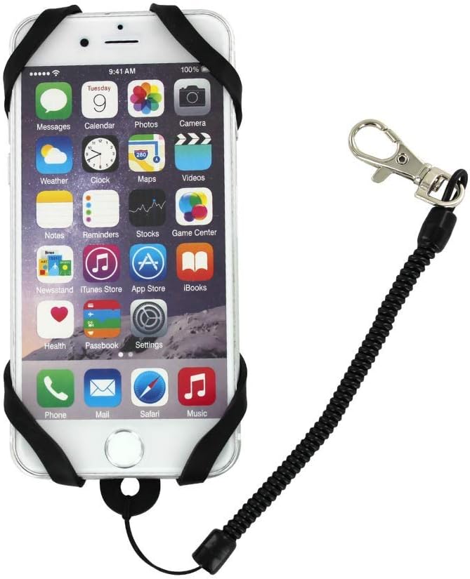 Wantalis LEASH UNIVERSAL Smartphone Holder and Neck Strap Black Unisex Adult, One Size