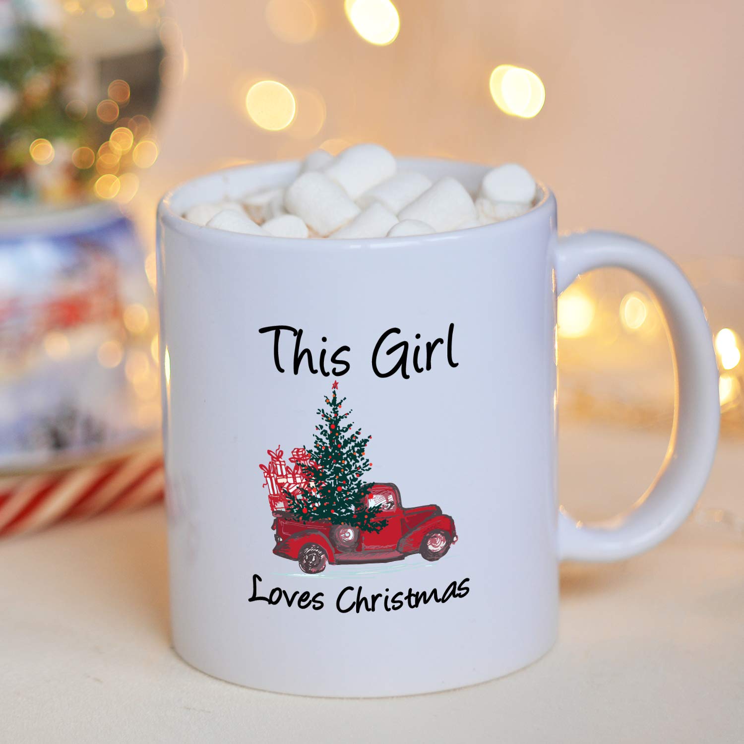 Tasse Personnalisée Cadeau - Baptême, Filleule, Noël - The Profanity Shop (blanc)