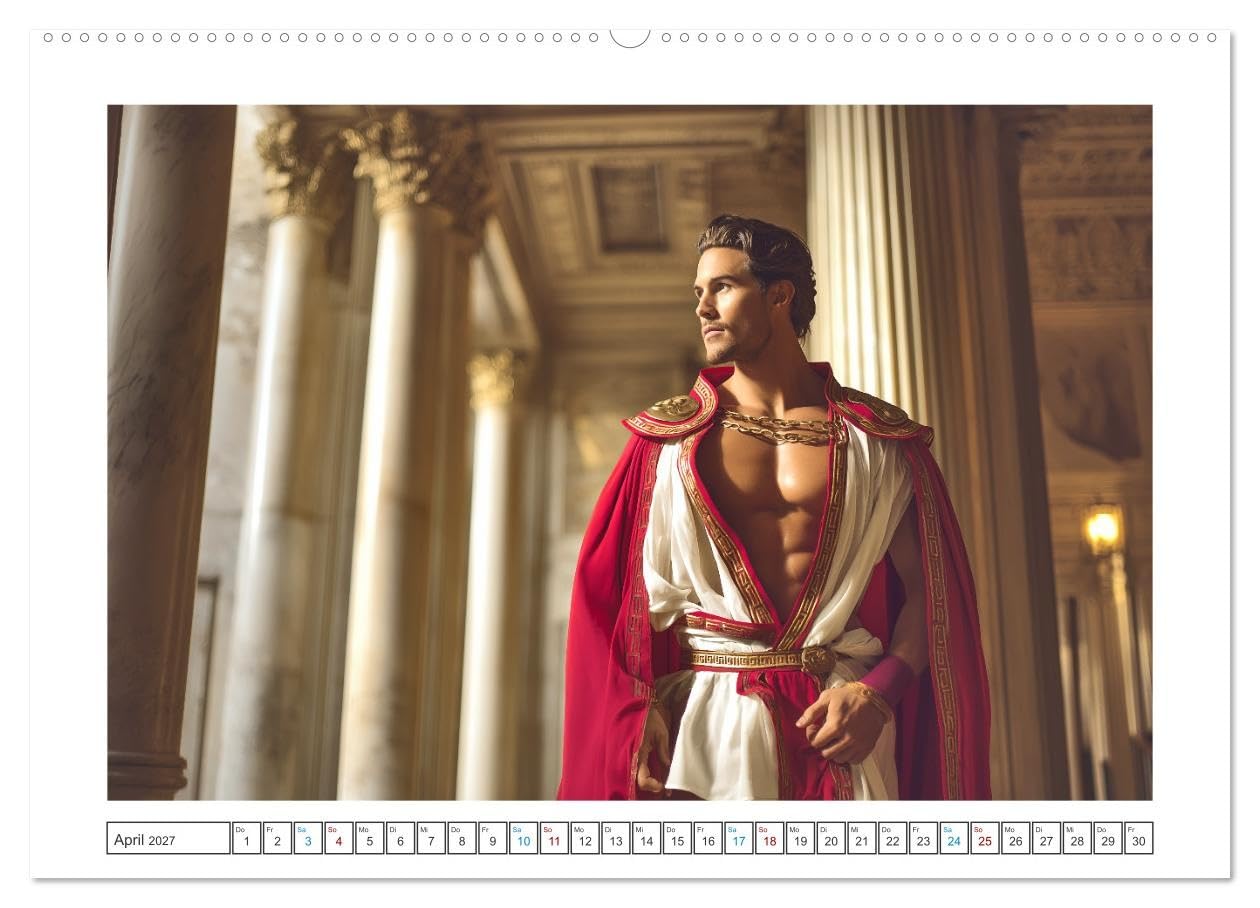 Männer des Imperiums (hochwertiger Premium Wandkalender 2027 DIN A2 quer), Kunstdruck in Hochglanz: Erlebe die Kraft, Eleganz und Faszination der Männer des Imperiums. (CALVENDO Erotik)