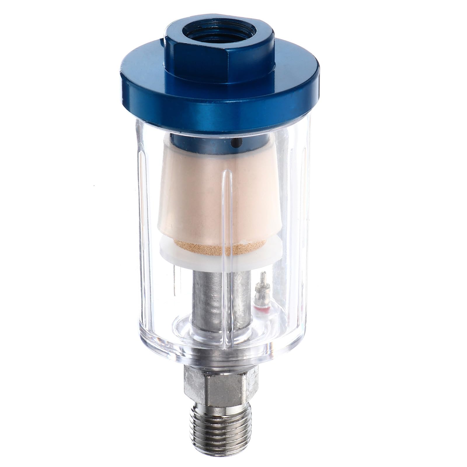 VALICLUD Pneumatic Spray Gun Air Compressor Inline Oil-Water Separator Filter with Copper Core for Air Tool Moisture Removal in Painting and Automotive Applications