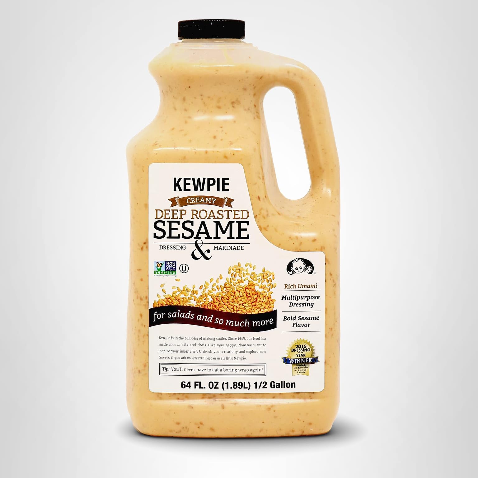 Amazon.com : Kewpie Creamy Deep Roasted Sesame Dressing & Marinade, 30 Fluid Ounce : Grocery & Gourmet Food Amazon.com : Kewpie Creamy Deep Roasted Sesame Dressing & Marinade, 30 Fluid Ounce : Grocery & Gourmet Food