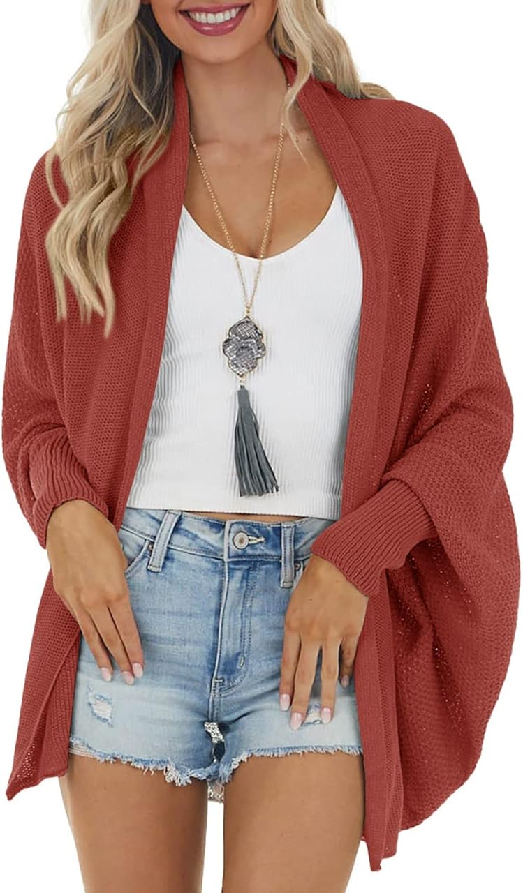 Buy Rilista Womens Open Front Cardigan 