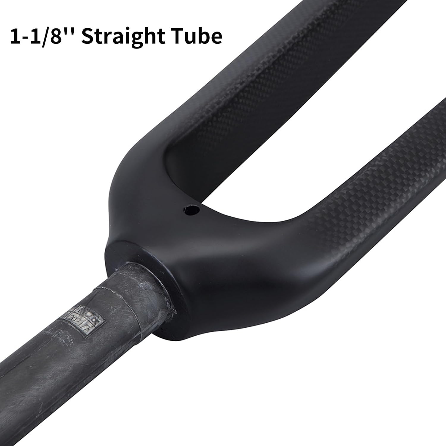 Carbon Fiber Rigid Fork 26 27.5 29 Inch Disc Brake Mountain Bike Fork 1-1/8'' Straight Tube Front Forks Quick Release 9 * 100mm