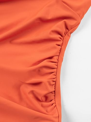 Miniatura 7 de CUPSHE Traje de baño de maternidad para mujer, traje de baño de una pieza, traje de baño de embarazo, tirantes delgados