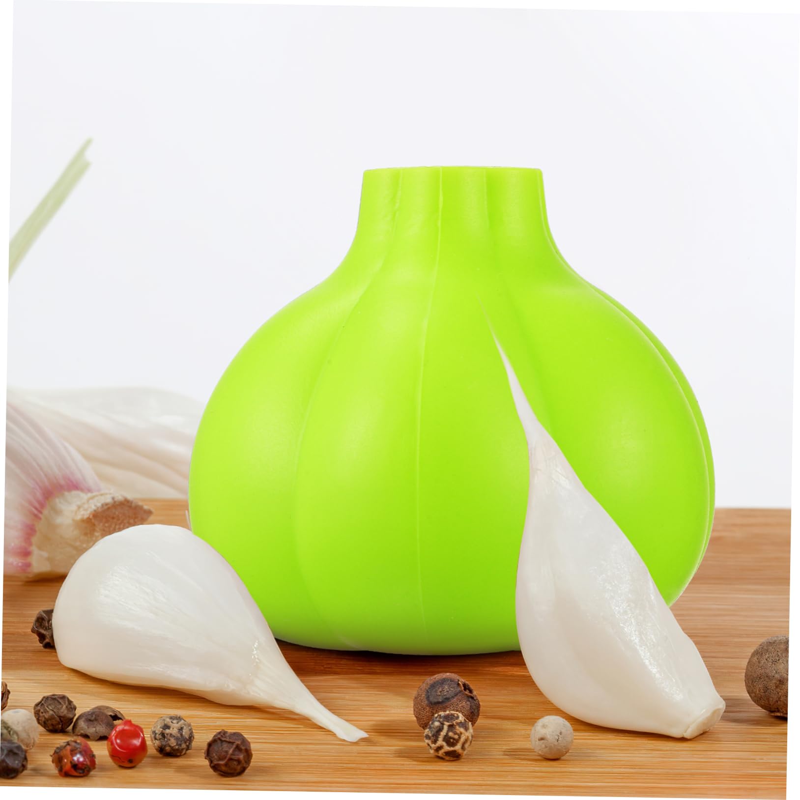 LALADEFIEE Silicone Garlic Peeler Tool Portable Garlic Skin Remover for Efficient Peeling Lightweight Kitchen Gadget and Design